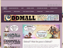 Tablet Screenshot of oddmall.info